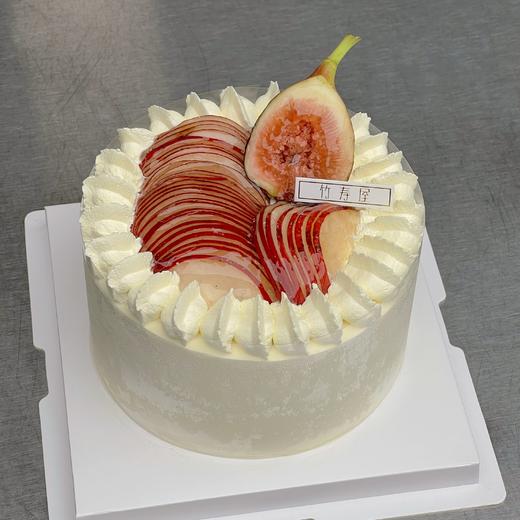 （可定制无蔗糖）季节限定 红啤梨无花果奶油蛋糕 / 宝藏水果的好味道 商品图1