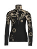 Goldbergh - Mouvement Pully L/S - clocks black - 女装 - 速干 - 黑色 商品缩略图1