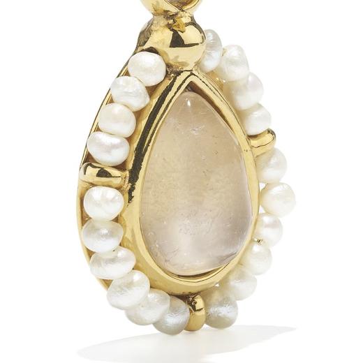 北京仓｜Goossens Paris-Venise-拜占庭 水晶 珍珠 短款耳环［法国设计师］ 商品图3