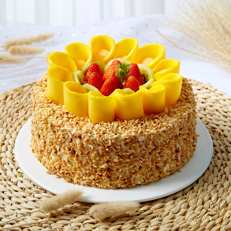 盛放鲜果-鲜果多多甜蜜盛放-多规格【生日蛋糕】