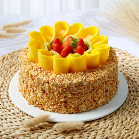 盛放鲜果-鲜果多多甜蜜盛放-多规格【生日蛋糕】