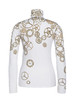 Goldbergh - Mouvement Pully L/S - clocks white - 女装 - 速干 - 白色 商品缩略图0