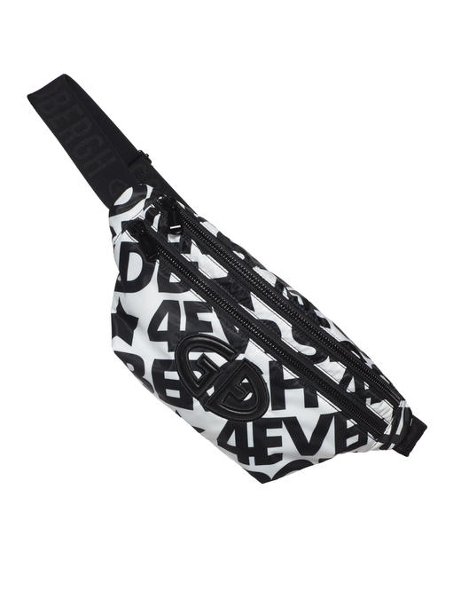 Goldbergh - Leah Fanny Pack - forever black ski - 女装 - 腰包 - 黑白花纹 商品图1
