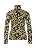 Goldbergh - Type Pully L/S - forever gold ski - 女装 - 速干 - 黑金花纹 商品缩略图1