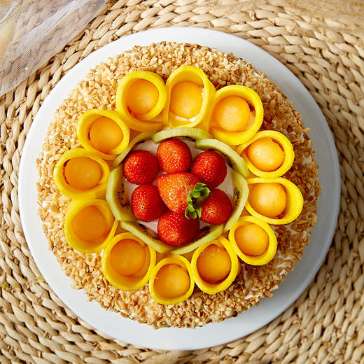 盛放鲜果-鲜果多多甜蜜盛放-多规格【生日蛋糕】 商品图1