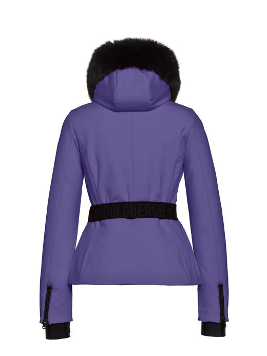 Goldbergh - Hida Jacket Faux Fur - amethyst - 女装 - 滑雪夹克 - 紫水晶 商品图1