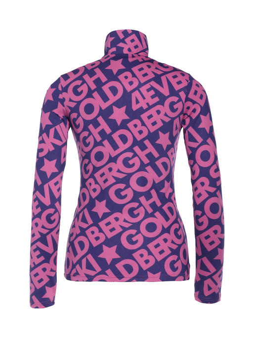 Goldbergh - Type Pully L/S - forever purple ski - 女装 - 速干 - 紫蓝色 商品图1
