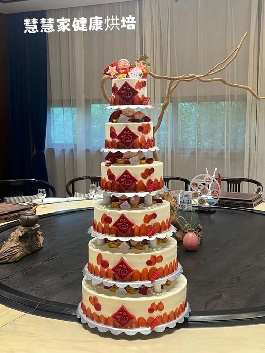 蛋糕定制—6层大寿蛋糕 商品图0
