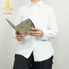 JW1406女士小翻领长袖白衬衫 商品缩略图5