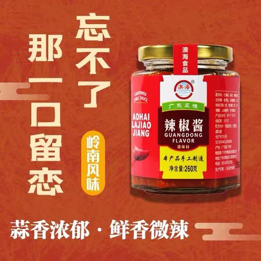 澳海 广东风味辣椒酱260g 商品图2