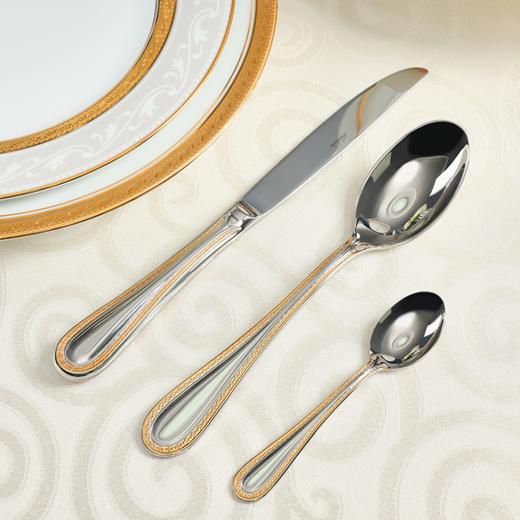 Noritake则武 进口高档不锈钢主餐刀牛排刀叉勺夜曲系列四件套 商品图1