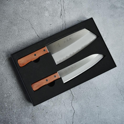 KAI贝印日本进口关孙六中华菜刀套装不锈钢厨刀厨师家用三德刀【不支持补差，非质量问题不退不换】S 商品图1