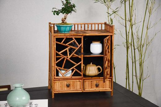 红湘妃竹文房柜 商品图2