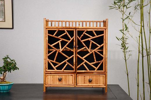 红湘妃竹文房柜 商品图1