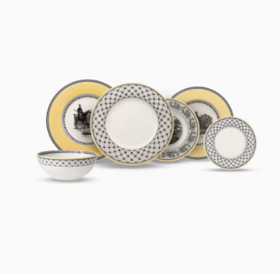 villeroyboch德国唯宝欧式复古平盘进口西餐盘奥顿YHDS