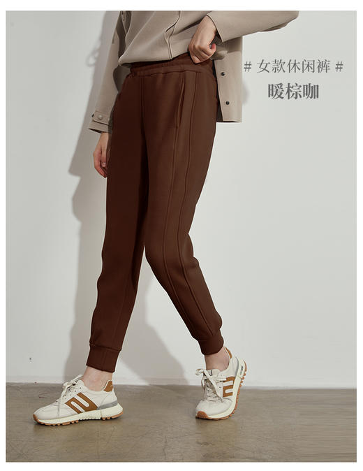 【孤品捡漏】【男款】韩版【男款抽绳卫裤】秋冬防风防水显瘦纳米绒保暖蓄热收脚长裤H224060158 商品图0