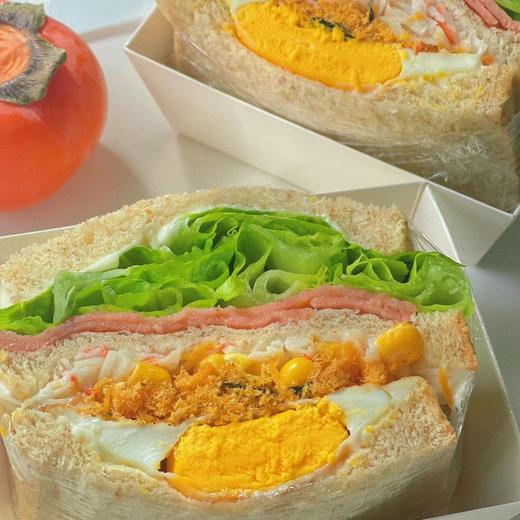 全麦蟹柳三明治（（上午10点出货，加热请备注） 商品图0