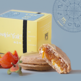 「天蝎座」柿柿姜成味｜冷冻经典版曲奇烧（4枚/盒）