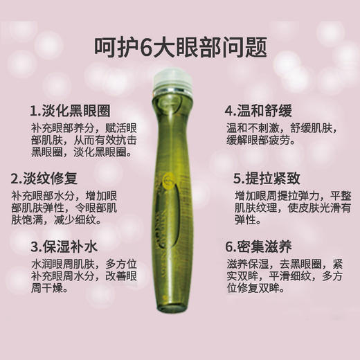 360°水润眼精华（祛眼纹、祛眼袋）15ml【格林缇】 商品图4