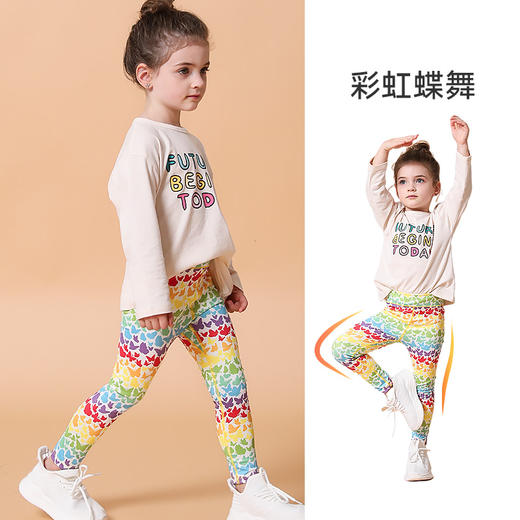 【20元秒杀】ibaby×outlast太空科技恒温高弹儿童瑜伽裤冬季打底 商品图5