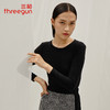Threegun三枪 【双面绒】圆领女士长袖上衣打底衫-23954A011 商品缩略图1