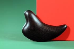 LP0112°紫光檀素刮痧板