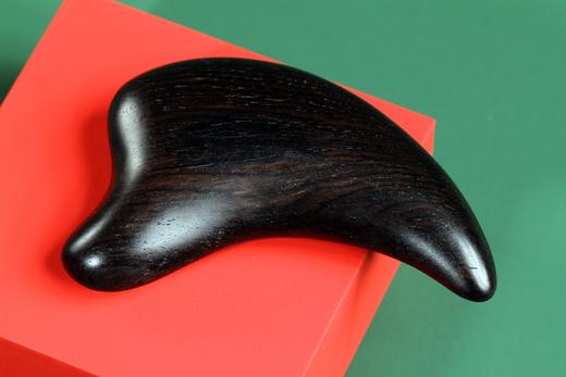 LP0112°紫光檀素刮痧板 商品图1