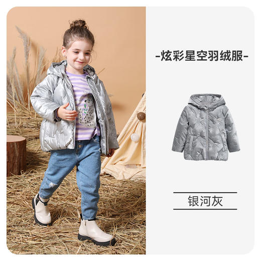 【仅剩80码 109元秒杀】ibaby×outlast太空科技恒温儿童羽绒服 白鹅绒 商品图8