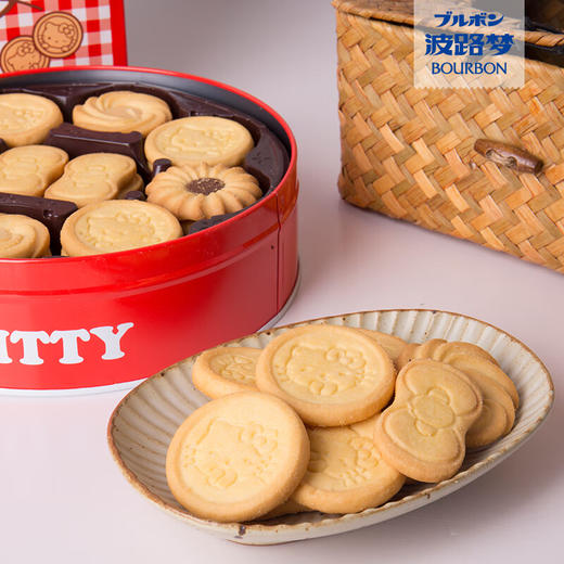日本波路梦凯蒂猫什锦曲奇饼干礼盒326g 香浓酥脆好吃不腻 051223 商品图3