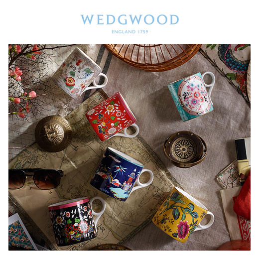 WEDGWOOD玮致活漫游美境骨瓷马克杯水杯复古茶杯杯子 商品图5
