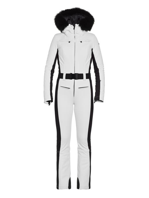 Goldbergh - Parry Jumpsuit Real Fur - white - 戈德堡 - 连体滑雪服 - 白色 商品图2