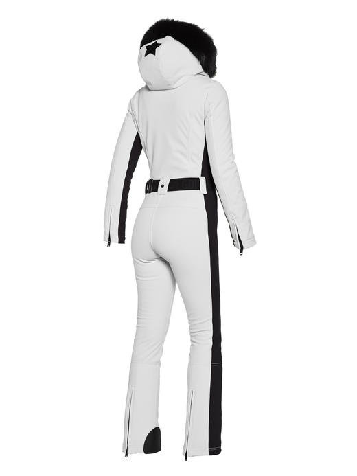 Goldbergh - Parry Jumpsuit Real Fur - white - 戈德堡 - 连体滑雪服 - 白色 商品图1