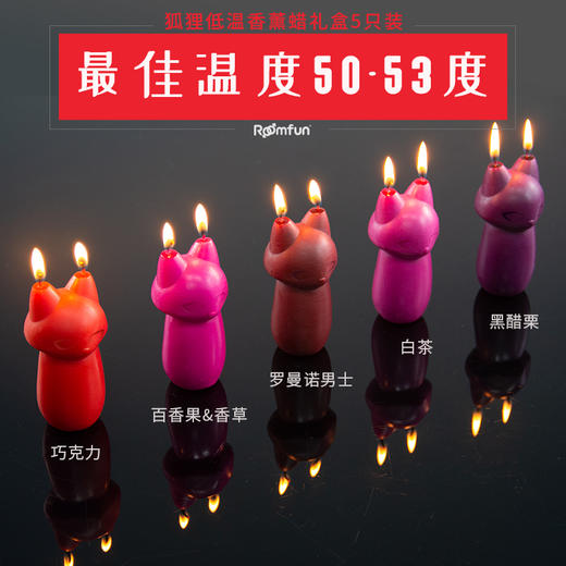roomfun 小狐狸低温蜡烛 商品图1
