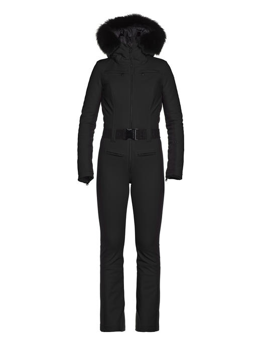 Goldbergh - Parry Jumpsuit Real Fur - black - 戈德堡 - 连体滑雪服 - 黑色 商品图0