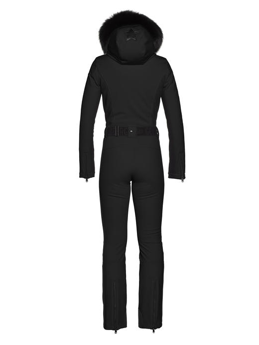 Goldbergh - Parry Jumpsuit Real Fur - black - 戈德堡 - 连体滑雪服 - 黑色 商品图1