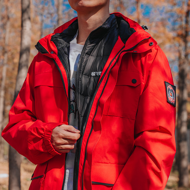 XAG 极飞农潮 羽绒款冲锋衣
