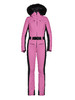 Goldbergh - Parry Jumpsuit Real Fur - pony pink - 戈德堡 - 连体滑雪服 - 深粉色 商品缩略图0