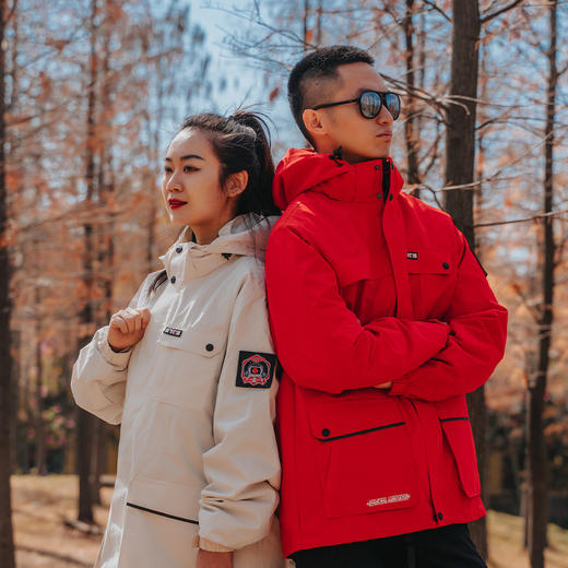 XAG 极飞农潮 羽绒款冲锋衣 商品图2