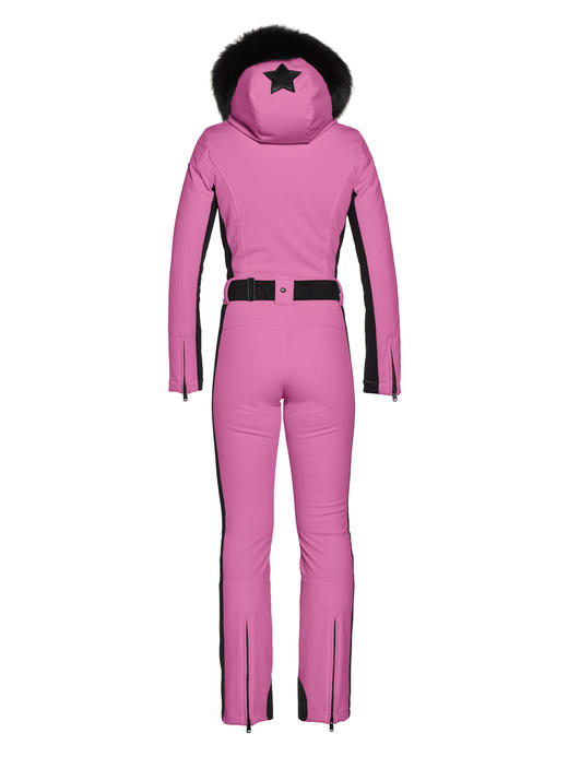 Goldbergh - Parry Jumpsuit Real Fur - pony pink - 戈德堡 - 连体滑雪服 - 深粉色 商品图2