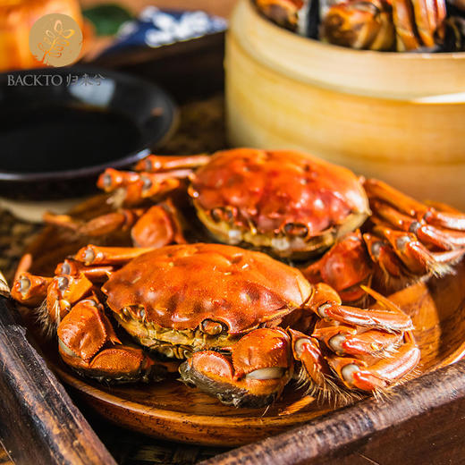 买就送：有机大闸蟹礼盒  （2种规格可选） 全国配送（偏远地区除外） 商品图1