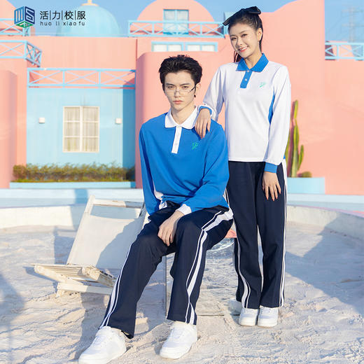 深圳市高级中学盐田学校刺绣校徽校服套装【盐田校区】 商品图0