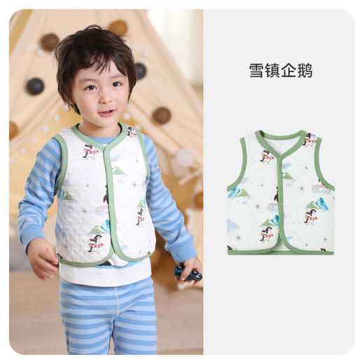 【90-100码 秒杀】ibaby×outlast太空科技恒温竹棉超柔空气层马甲 商品图14