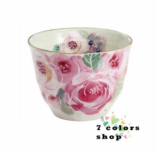 日本进口和蓝茶具锦堂春百千鸟花七宝一壶两杯系列 商品图5