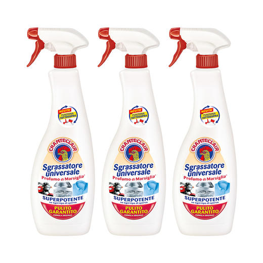 【中欧班列精选3瓶】意大利进口大公鸡管家经典款多能油污清洁剂 600ml/瓶 商品图8