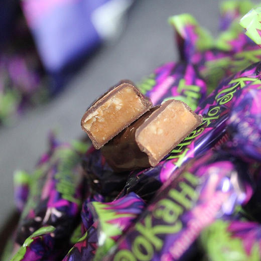 俄罗斯KDV巧克力味夹心糖100g/500g 口感酥脆满香醇甜而不腻 060018-1/064142 商品图3