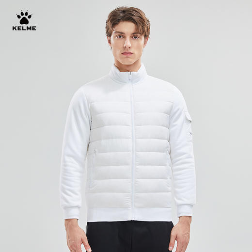 轻便羽绒服男女休闲保暖外套通勤短款商务立领夹克6247YR1028 商品图1