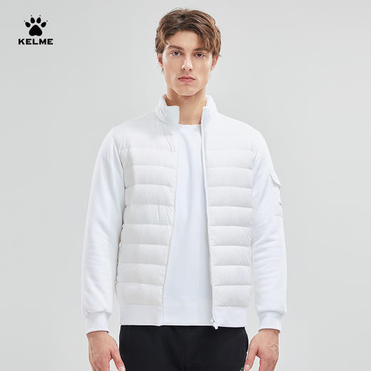 轻便羽绒服男女休闲保暖外套通勤短款商务立领夹克6247YR1028 商品图3