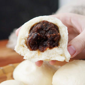 溏夫人  豆沙包640g/16只装  | 包点系列茶点点心