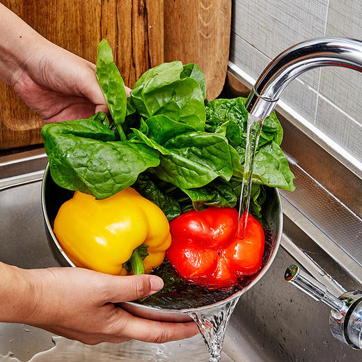 德国戴德18/10不锈钢盆套装加厚家用厨房多用盆打蛋和面盆洗菜盆汤盆 商品图4