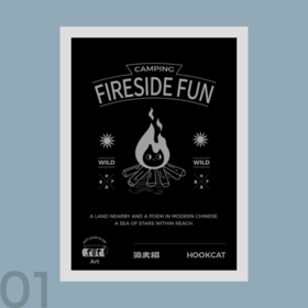 HOOKCAT-艺术微喷 | Black系列 A4